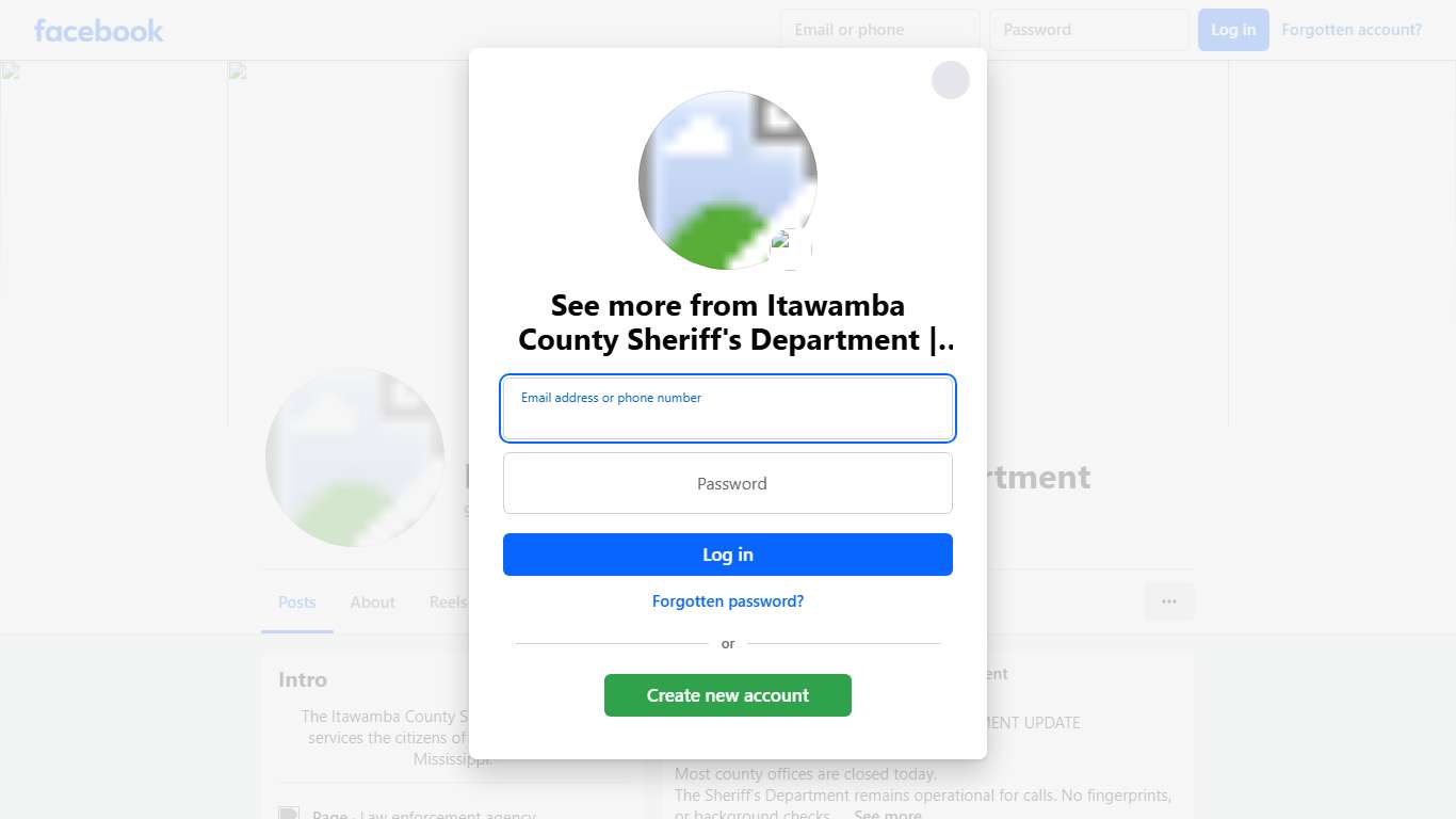 Itawamba County Sheriff's Department Fulton MS Facebook